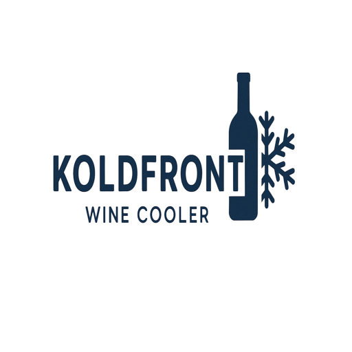 Logo with bottle and snowflake design